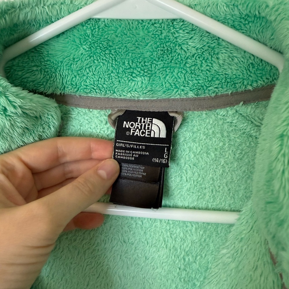 The North Face Kids Mint Teddy Jacket - Picture 3 of 6